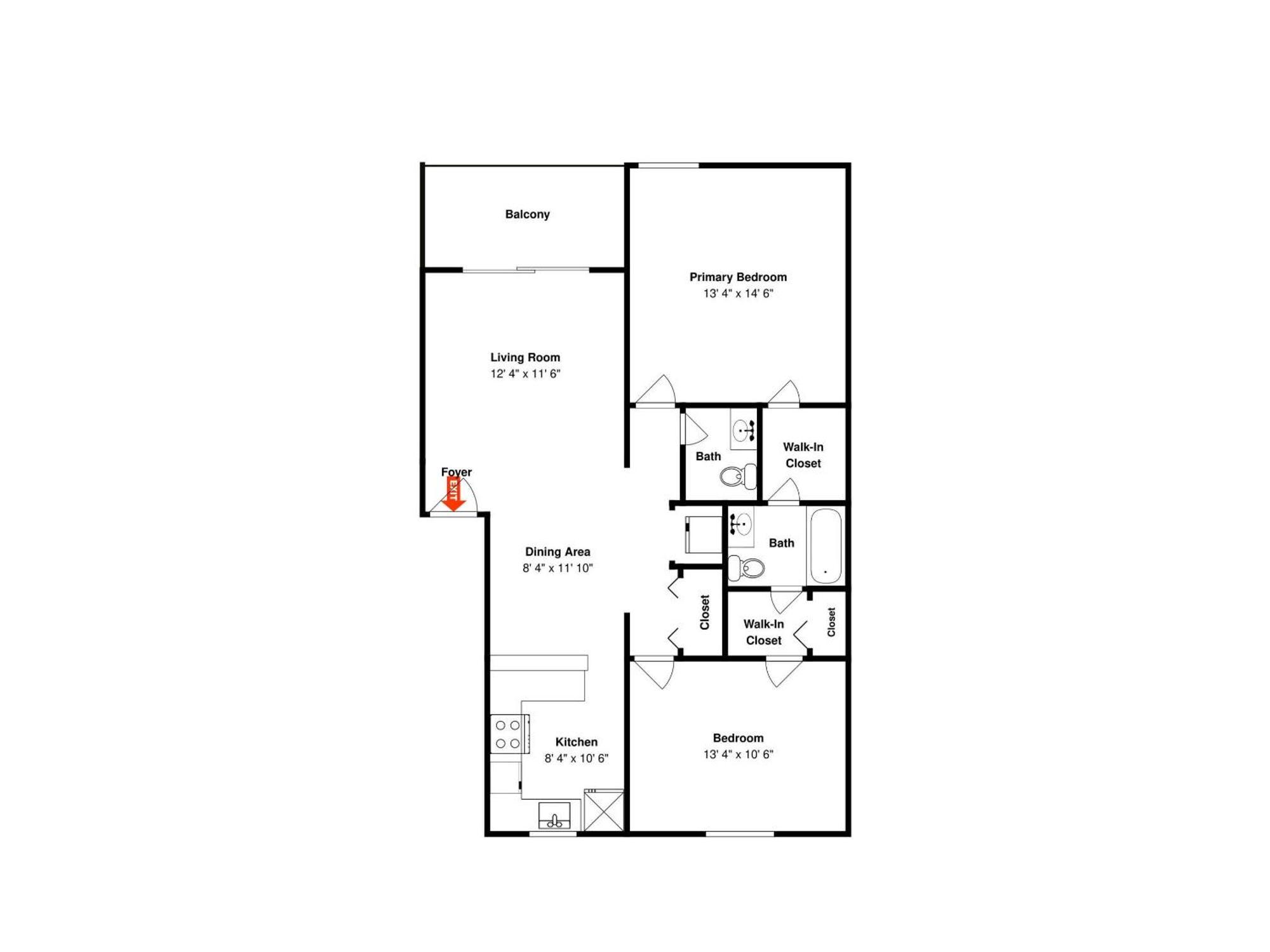 Apartment On The Gulf D3 - Blue Angels Bunkhouse Pensacola Beach