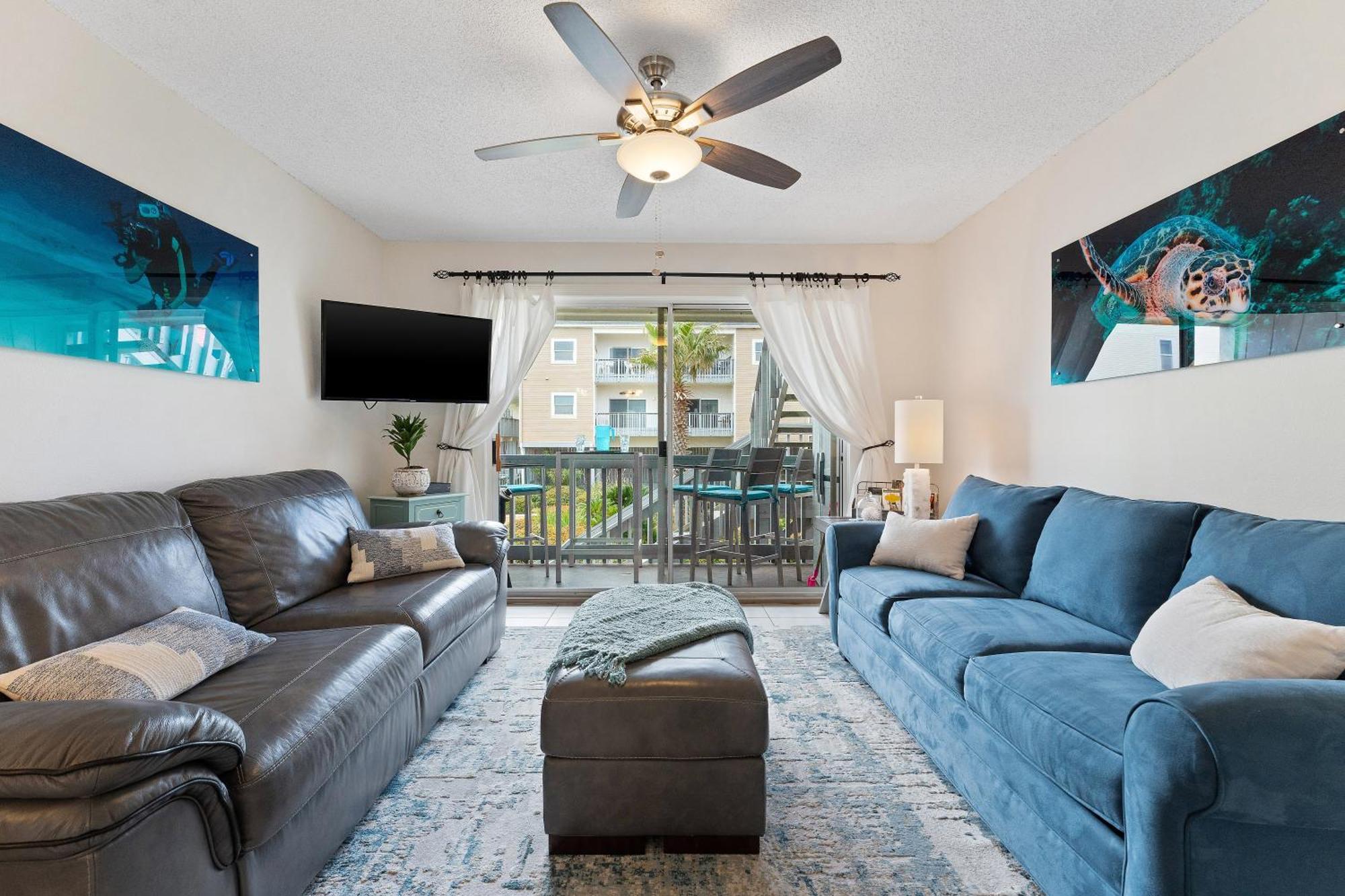 Villa On The Gulf L1- Ocean View Steps To Beach! Pensacola Beach