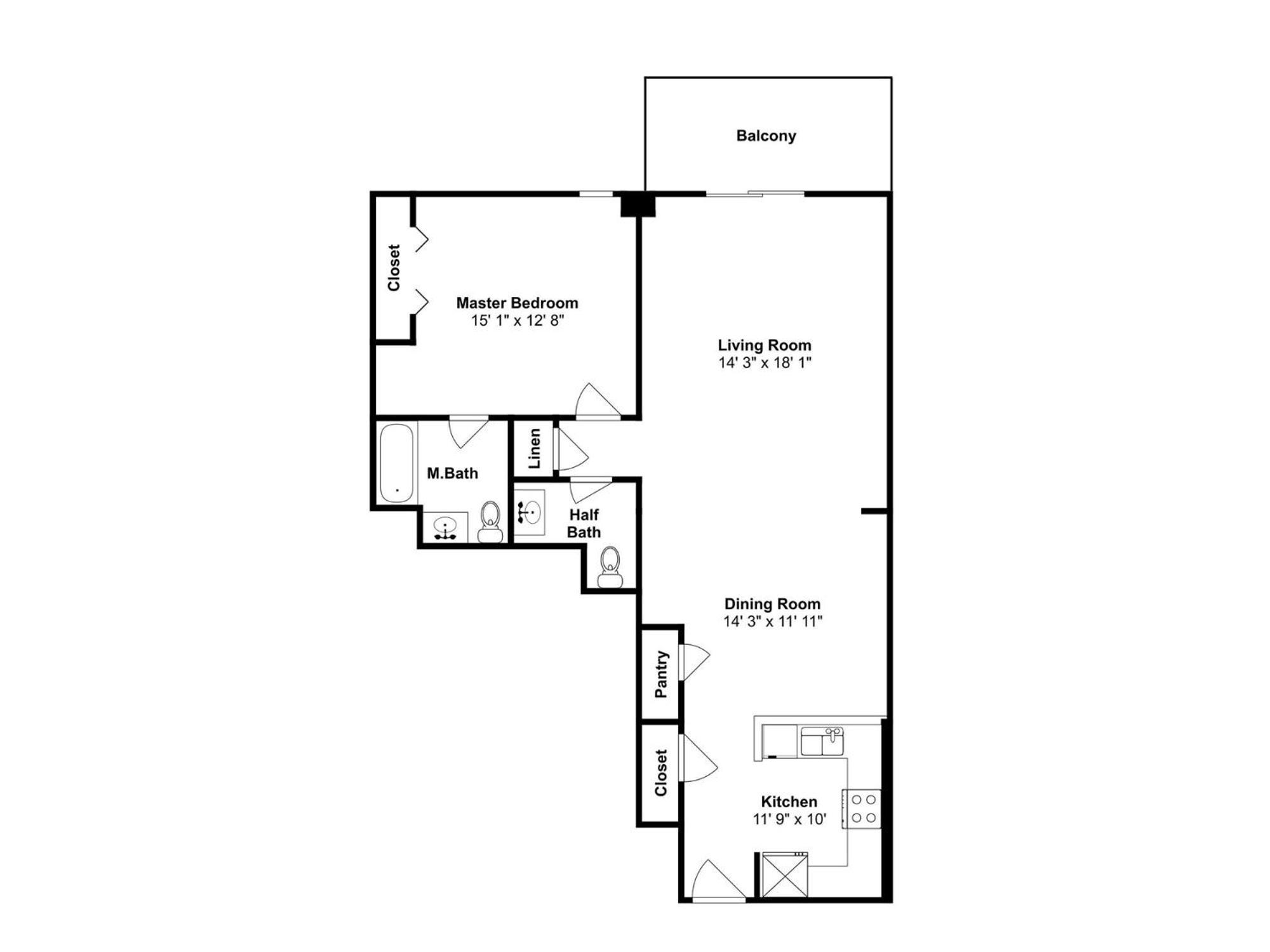 Apartment Without Worry 505