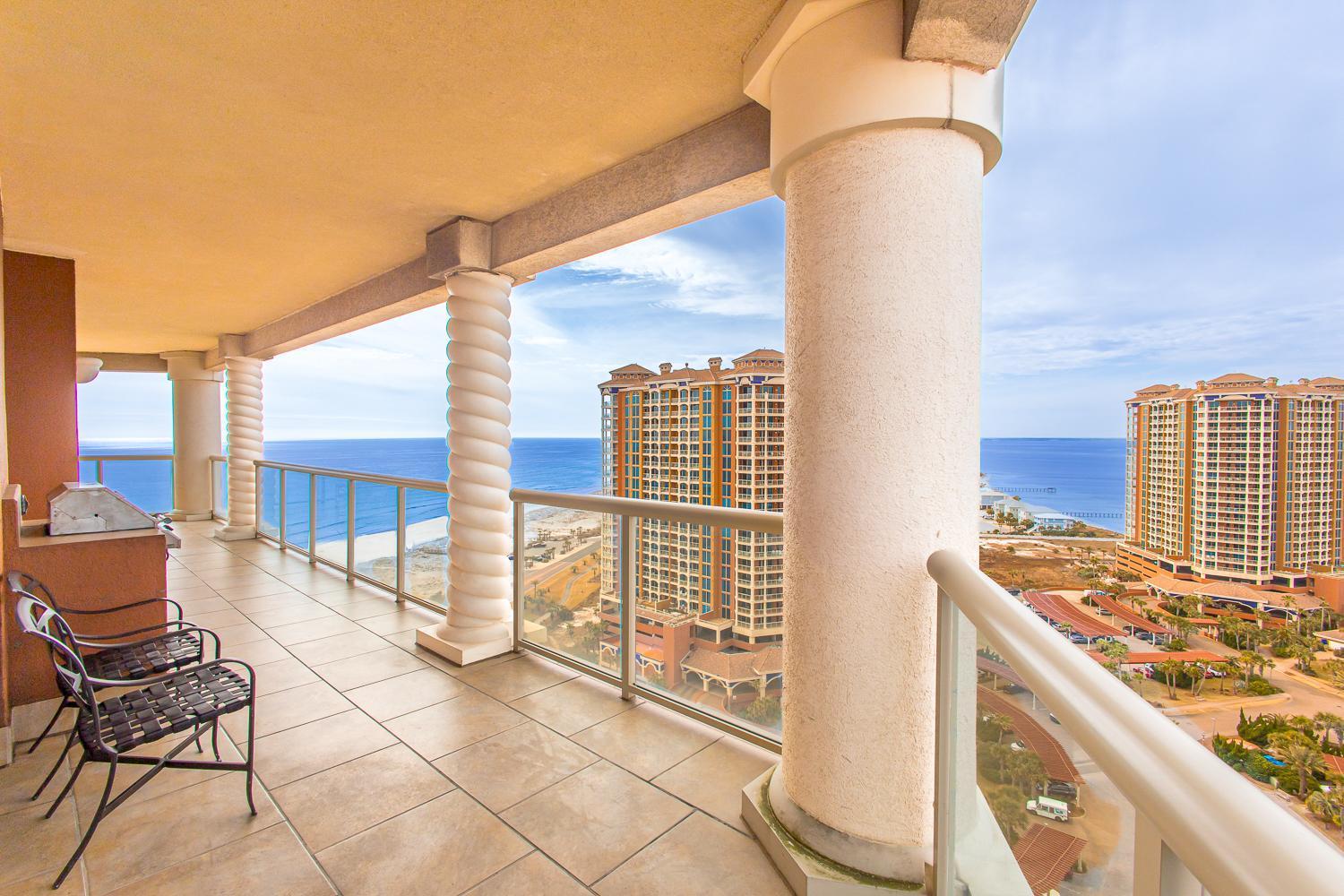 Aparthotel Oceanfront Tower 3 Gulf & Bay View 3-bedroom 18th Floor In Pensacola