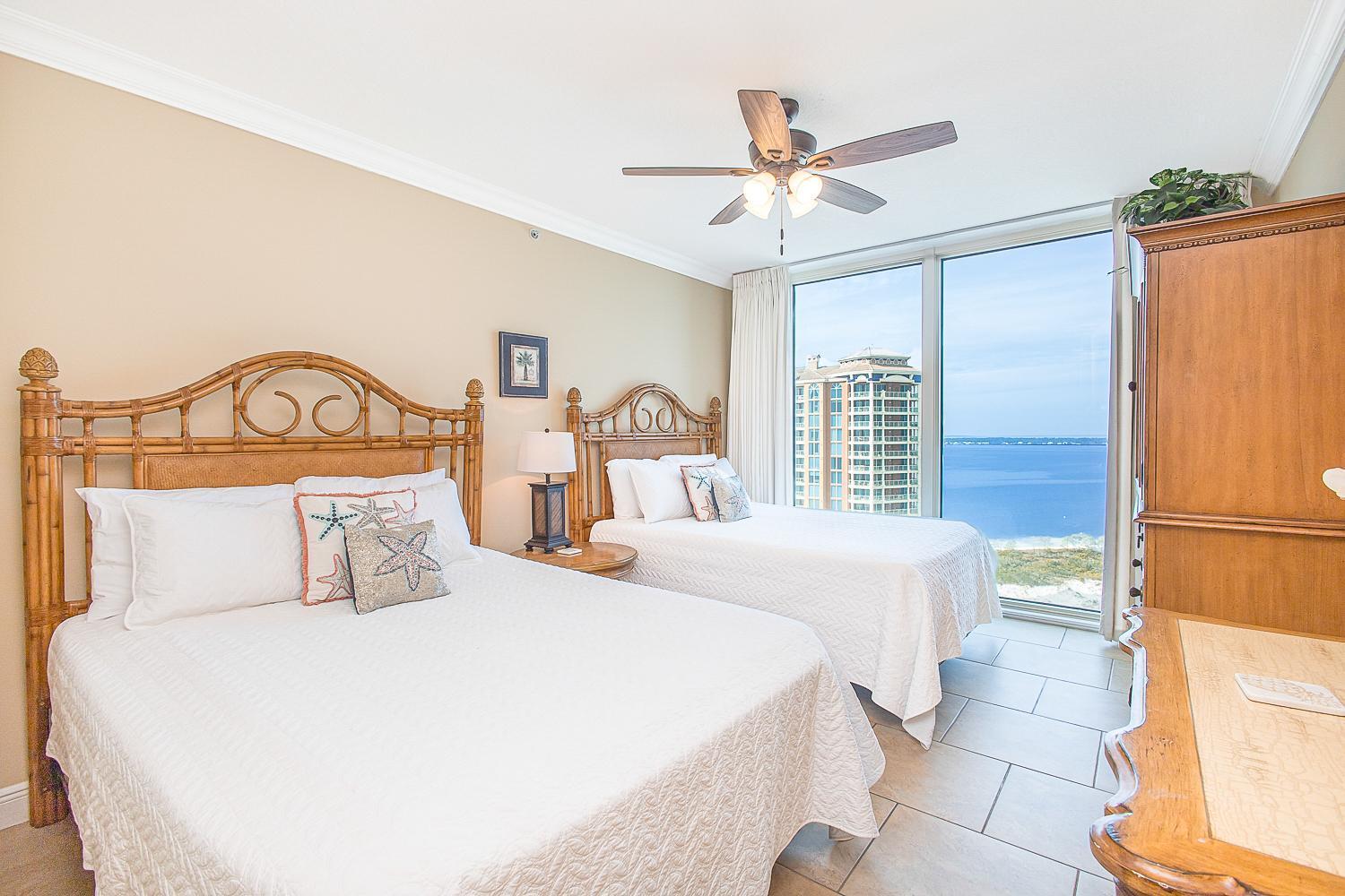 Oceanfront Tower 3 Gulf & Bay View 3-bedroom 18th Floor In Pensacola *
