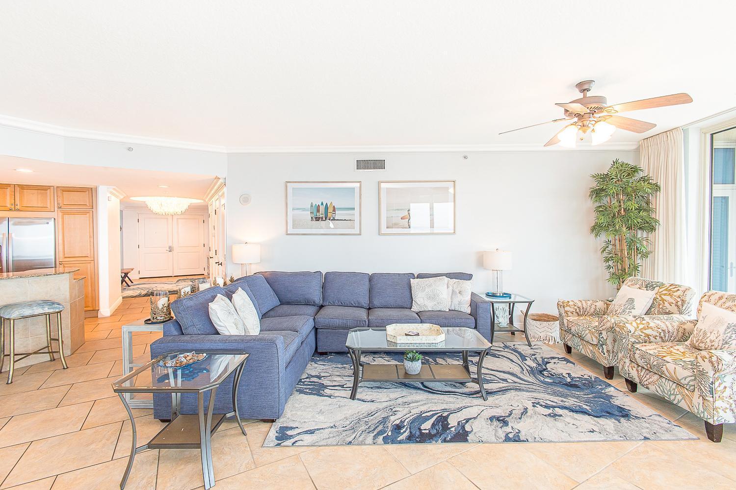 Oceanfront Tower 3 Gulf & Bay View 3-bedroom 18th Floor In Pensacola Aparthotel