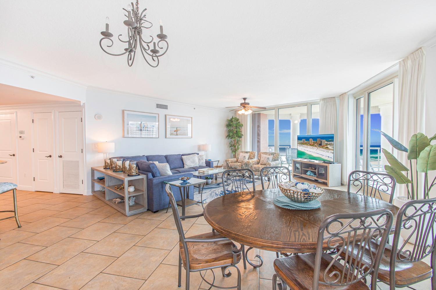 Aparthotel Oceanfront Tower 3 Gulf & Bay View 3-bedroom 18th Floor In Pensacola