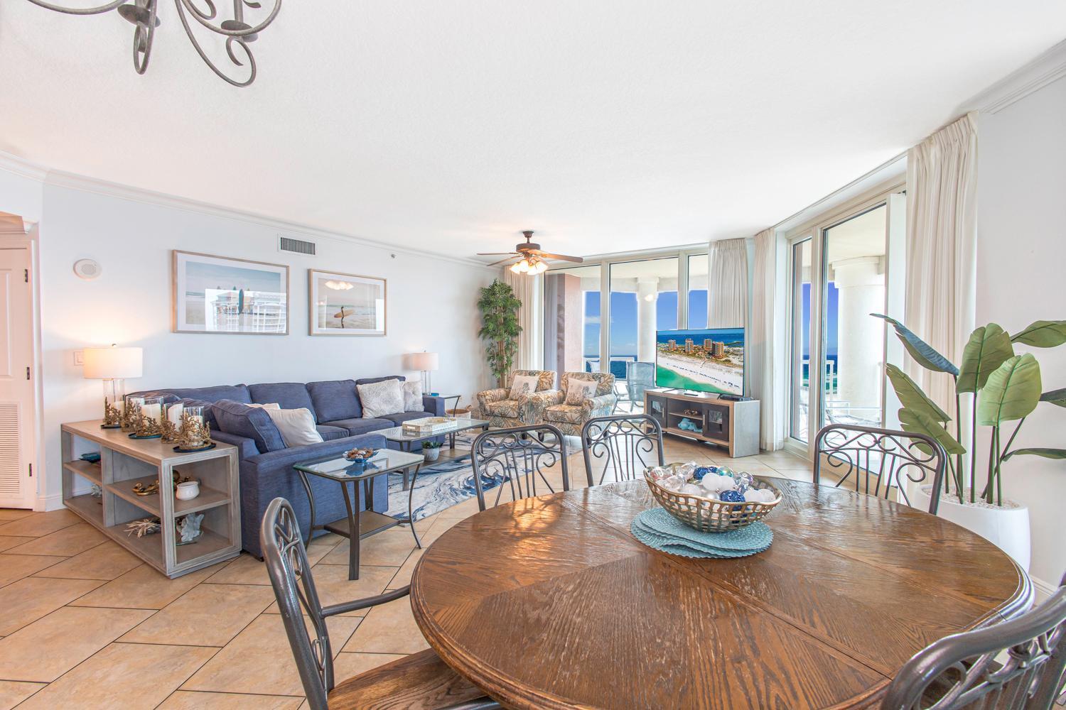 Oceanfront Tower 3 Gulf & Bay View 3-bedroom 18th Floor In Pensacola Pensacola Beach