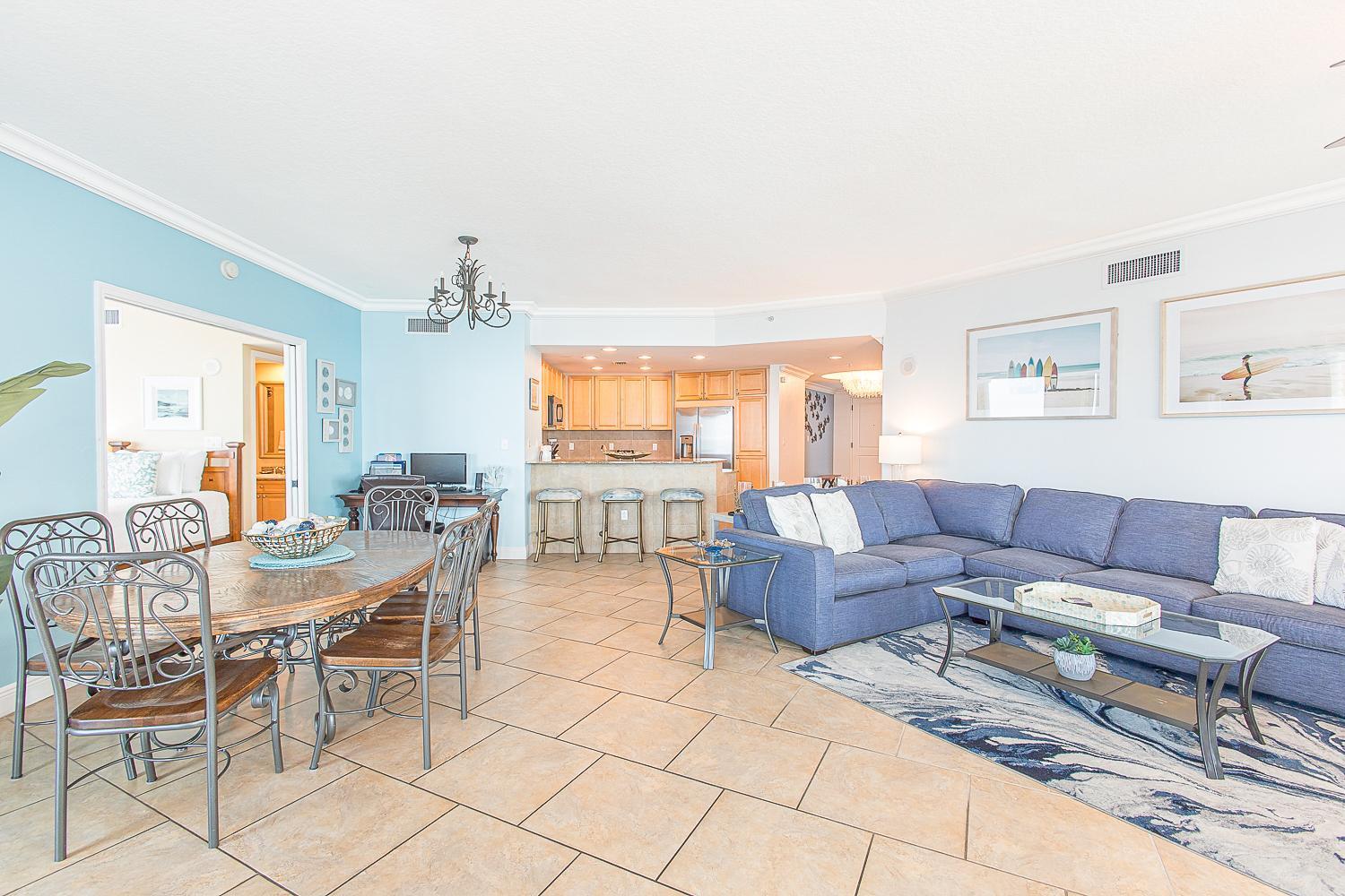 Aparthotel Oceanfront Tower 3 Gulf & Bay View 3-bedroom 18th Floor In Pensacola